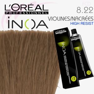 INOA color 8.22 Blond clair irisé profond 60g