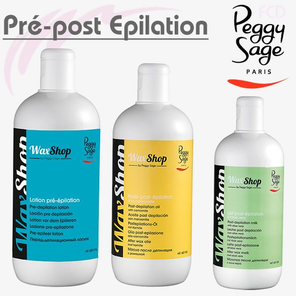 Wax Shop, Pre/Post épilation Peggy Sage