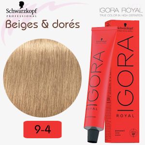 Igora Royal 9-4 Blond très clair beige 60ml