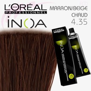 INOA color 4.35 Châtain doré acajou