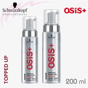 Mousse Fixation légère Topped Up Osis+ 200ml Schwarzkopf