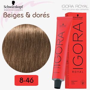 Igora Royal 8-46 Blond clair beige marron 60ml