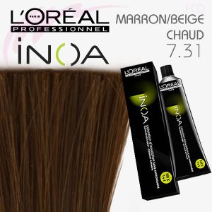 INOA color 7.31 Blond doré cendré
