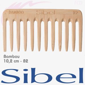 Peigne Afro en Bamboo B2 10,2cm