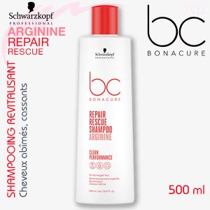 BC Bonacure Shampooing Arginine Repair Rescue 500ml