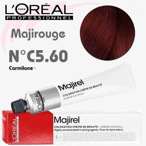 Majirouge n°C5.60 Châtain clair rouge intense Carmilane